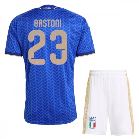 Itálie Bastoni 23 Domácí MS 2026 - Dětské Fotbalové Dresy (S/S)