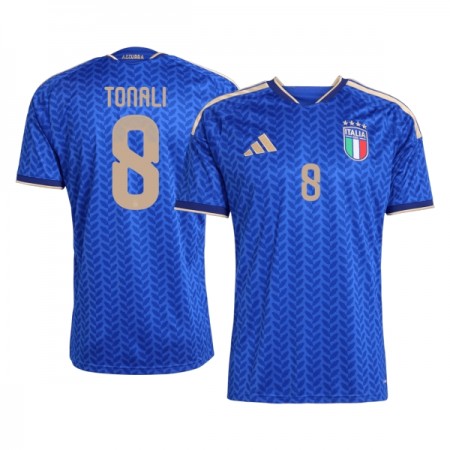 Itálie Tonali 8 Domácí MS 2026 - Fotbalové Dresy (S/S) Itálie Tonali 8 Domácí MS 2026 - Fotbalové Dresy (S/S)