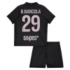 Paris Saint-Germain B. Barcola 29 Jordan Čtvrtý 2025-26 - Dětské Fotbalové Dresy (S/S) Paris Saint-Germain B. Barcola 29 Jordan Čtvrtý 2025-26 - Dětské Fotbalové Dresy (S/S)