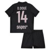 Paris Saint-Germain D. Doue 14 Jordan Čtvrtý 2025-26 - Dětské Fotbalové Dresy (S/S)