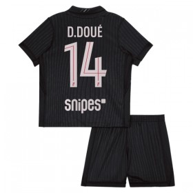 Paris Saint-Germain D. Doue 14 Jordan Čtvrtý 2025-26 - Dětské Fotbalové Dresy (S/S)