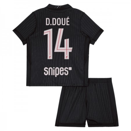 Paris Saint-Germain D. Doue 14 Jordan Čtvrtý 2025-26 - Dětské Fotbalové Dresy (S/S)