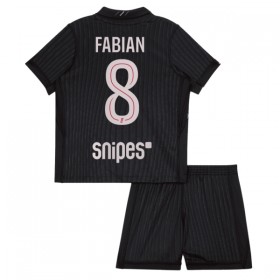 Paris Saint-Germain Fabian 8 Jordan Čtvrtý 2025-26 - Dětské Fotbalové Dresy (S/S)