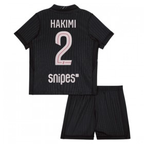 Paris Saint-Germain Hakimi 2 Jordan Čtvrtý 2025-26 - Dětské Fotbalové Dresy (S/S)