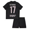 Paris Saint-Germain Vitinha 17 Jordan Čtvrtý 2025-26 - Dětské Fotbalové Dresy (S/S) Paris Saint-Germain Vitinha 17 Jordan Čtvrtý 2025-26 - Dětské Fotbalové Dresy (S/S)