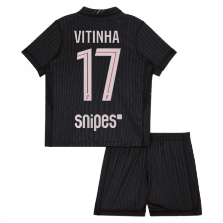 Paris Saint-Germain Vitinha 17 Jordan Čtvrtý 2025-26 - Dětské Fotbalové Dresy (S/S) Paris Saint-Germain Vitinha 17 Jordan Čtvrtý 2025-26 - Dětské Fotbalové Dresy (S/S)