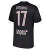 Paris Saint-Germain Vitinha 17 Jordan Čtvrtý 2025-26 - Fotbalové Dresy (S/S)