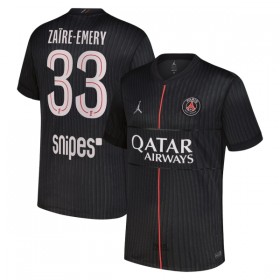 Paris Saint-Germain Zaire-Emery 33 Jordan Čtvrtý 2025-26 - Fotbalové Dresy (S/S)
