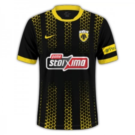 AEK Athens Venkovní 2025-26 - Fotbalové Dresy (S/S)