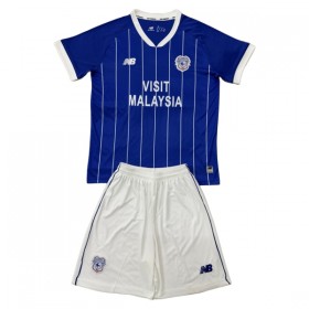 Cardiff City Domácí 2025-26 - Dětské Fotbalové Dresy (S/S)