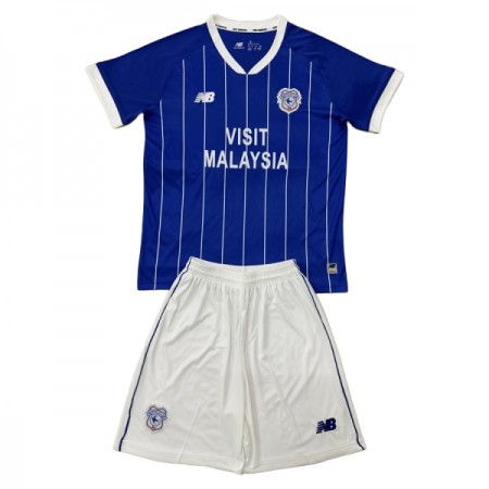Cardiff City Domácí 2025-26 - Dětské Fotbalové Dresy (S/S)