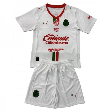 Chivas de CD Guadalajara Venkovní 2025-26 - Dětské Fotbalové Dresy (S/S) Chivas de CD Guadalajara Venkovní 2025-26 - Dětské Fotbalové Dresy (S/S)