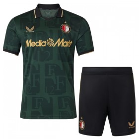 Feyenoord Rotterdam Čtvrtý 2025-26 - Dětské Fotbalové Dresy (S/S)