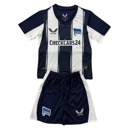 Hertha BSC Domácí 2025-26 - Dětské Fotbalové Dresy (S/S)