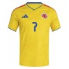 Kolumbie Luis Diaz 7 Domácí MS 2026 - Fotbalové Dresy (S/S)