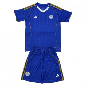 Leicester City Domácí 2025-26 - Dětské Fotbalové Dresy (S/S)