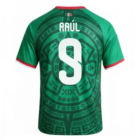 Mexiko Raul 9 Domácí MS 2026 - Fotbalové Dresy (S/S)