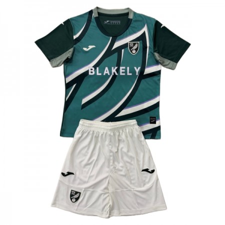 Norwich City Venkovní 2025-26 - Dětské Fotbalové Dresy (S/S) Norwich City Venkovní 2025-26 - Dětské Fotbalové Dresy (S/S)