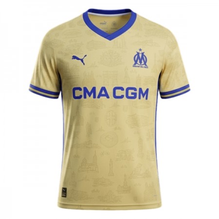 Olympique de Marseille Čtvrtý 2025-26 - Fotbalové Dresy (S/S) Olympique de Marseille Čtvrtý 2025-26 - Fotbalové Dresy (S/S)