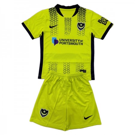 Portsmouth Alternativní 2025-26 - Dětské Fotbalové Dresy (S/S) Portsmouth Alternativní 2025-26 - Dětské Fotbalové Dresy (S/S)