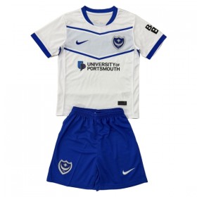 Portsmouth Venkovní 2025-26 - Dětské Fotbalové Dresy (S/S)