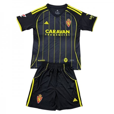 Real Zaragoza Venkovní 2025-26 - Dětské Fotbalové Dresy (S/S) Real Zaragoza Venkovní 2025-26 - Dětské Fotbalové Dresy (S/S)