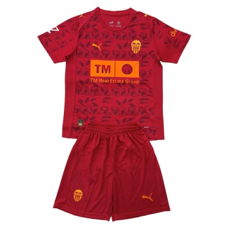 Valencia CF Venkovní 2025-26 - Dětské Fotbalové Dresy (S/S)