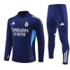 Tréninkový Mikina Real Madrid Čtvrt Zip Navy 2025-26 Tréninkový Mikina Real Madrid Čtvrt Zip Navy 2025-26