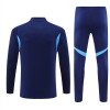 Tréninkový Mikina Real Madrid Čtvrt Zip Navy 2025-26