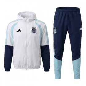 Tréninkový Bunda Kapucí Argentina Bílá 2026-27