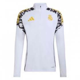 Tréninkový Mikina Real Madrid Čtvrt Zip Bílá 2026-27