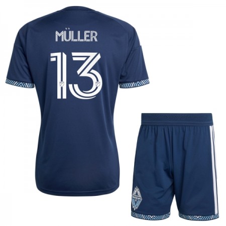 Vancouver Whitecaps Muller 13 Venkovní 2026 - Dětské Fotbalové Dresy (S/S)
