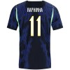 Brazílie Raphinha 11 Venkovní MS 2026 - Fotbalové Dresy (S/S) Brazílie Raphinha 11 Venkovní MS 2026 - Fotbalové Dresy (S/S)