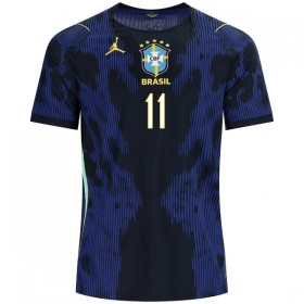 Brazílie Raphinha 11 Venkovní MS 2026 - Fotbalové Dresy (S/S)
