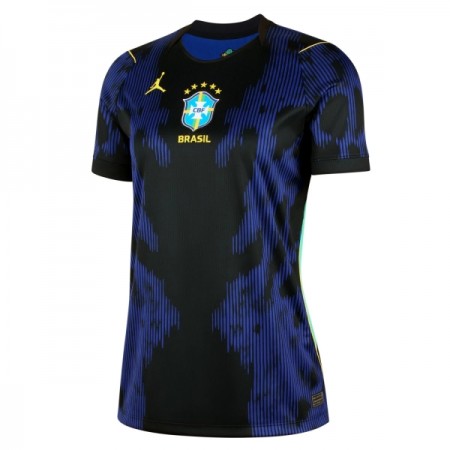 Brazílie Venkovní MS 2026 - Dámské Fotbalové Dresy (S/S) Brazílie Venkovní MS 2026 - Dámské Fotbalové Dresy (S/S)
