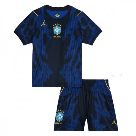 Brazílie Venkovní MS 2026 - Dětské Fotbalové Dresy (S/S) Brazílie Venkovní MS 2026 - Dětské Fotbalové Dresy (S/S)