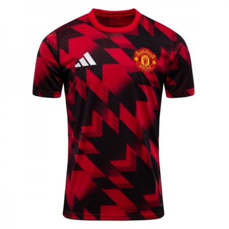 Manchester United Pre-Match Červená 2025-26 - Fotbalové Dresy (S/S) Manchester United Pre-Match Červená 2025-26 - Fotbalové Dresy (S/S)