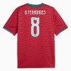 Portugalsko B. Fernandes 8 Domácí MS 2026 - Fotbalové Dresy (S/S)