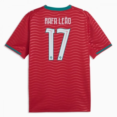 Portugalsko Rafael Leao 17 Domácí MS 2026 - Fotbalové Dresy (S/S)