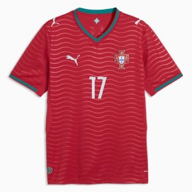 Portugalsko Rafael Leao 17 Domácí MS 2026 - Fotbalové Dresy (S/S)