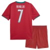 Portugalsko Ronaldo 7 Domácí MS 2026 - Dětské Fotbalové Dresy (S/S)