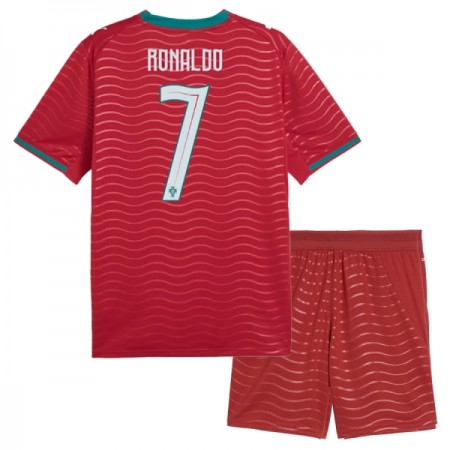 Portugalsko Ronaldo 7 Domácí MS 2026 - Dětské Fotbalové Dresy (S/S)