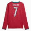 Portugalsko Ronaldo 7 Domácí MS 2026 - Fotbalové Dresy (L/S)