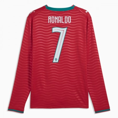 Portugalsko Ronaldo 7 Domácí MS 2026 - Fotbalové Dresy (L/S)
