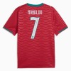 Portugalsko Ronaldo 7 Domácí MS 2026 - Fotbalové Dresy (S/S)