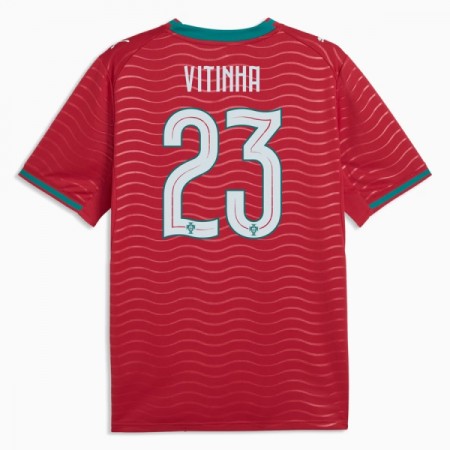 Portugalsko Vitinha 23 Domácí MS 2026 - Fotbalové Dresy (S/S)