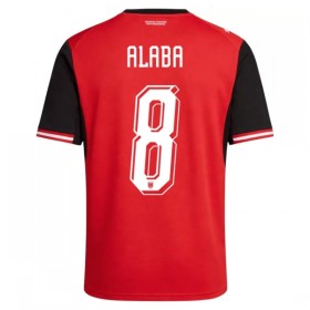 Rakousko Alaba 8 Domácí MS 2026 - Fotbalové Dresy (S/S)