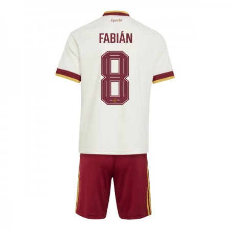 Španělsko Fabian 8 Venkovní MS 2026 - Dětské Fotbalové Dresy (S/S)