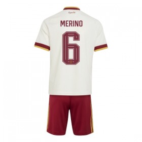 Španělsko Merino 6 Venkovní MS 2026 - Dětské Fotbalové Dresy (S/S)