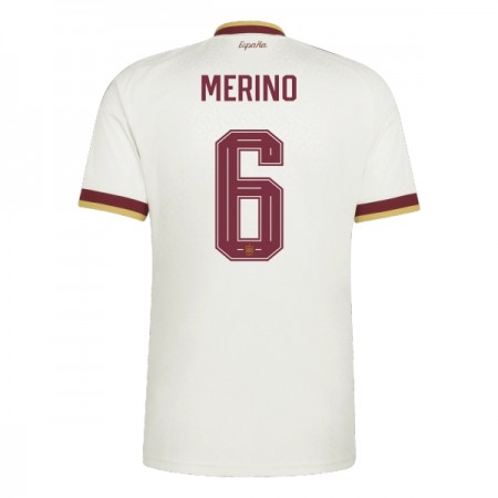 Španělsko Merino 6 Venkovní MS 2026 - Fotbalové Dresy (S/S) Španělsko Merino 6 Venkovní MS 2026 - Fotbalové Dresy (S/S)